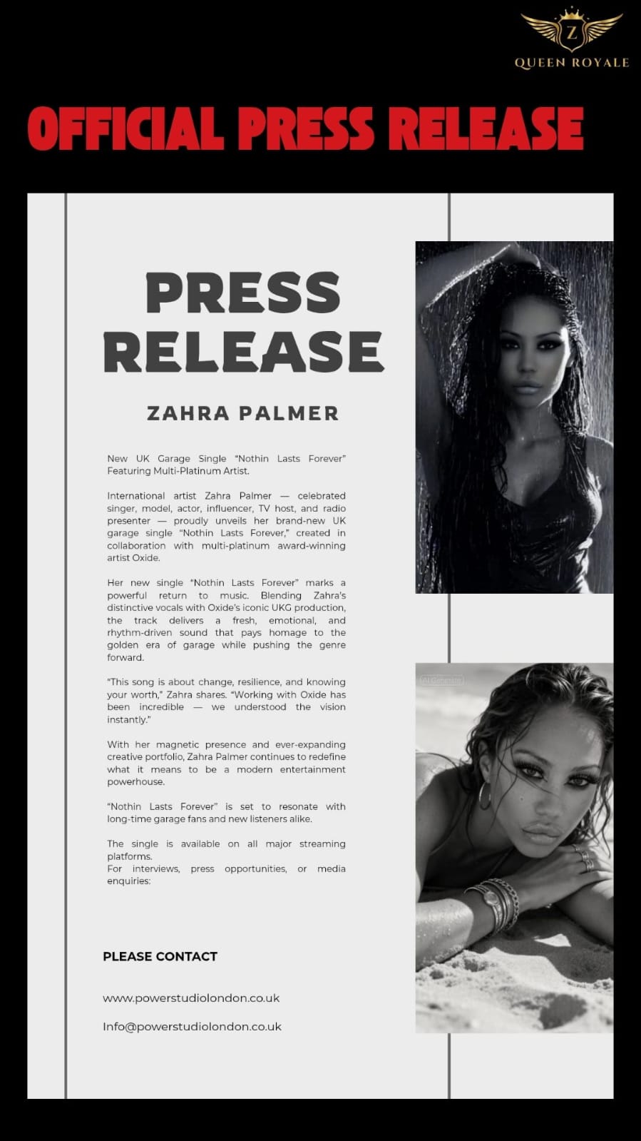 Official press release document